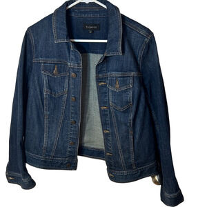 Talbots Dark Indigo Jean Jacket size large